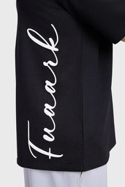 Bold Oversized T-shirt Black by Fuaark Nz