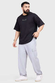 Bold Oversized T-shirt Black by Fuaark Nz