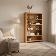 BroDeals Bookcase Oak Bookcase - 1800x900 Oak Bookcase - 1800x900
