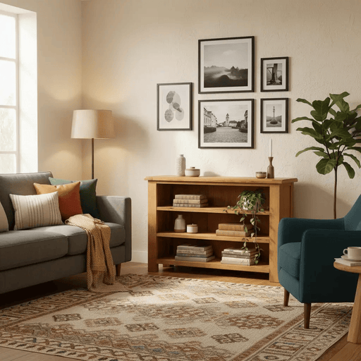 BroDeals Bookcase Oak Bookcase - 900x900 Oak Bookcase - 900x900
