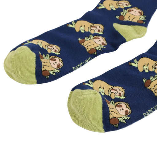Save the Blue Sloth Bamboo Socks by Barekind NZ