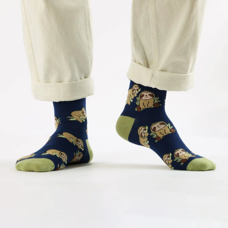 Barekind NZ Socks Save the Blue Sloth Bamboo Socks Save the Blue Sloth Bamboo Socks