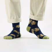 Barekind NZ Socks Save the Blue Sloth Bamboo Socks Save the Blue Sloth Bamboo Socks