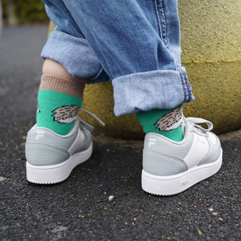 Save the Hedgehogs Bamboo Socks for Kids by Barekind NZ