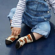 Save the Capybara Bamboo Socks for Kids by Barekind NZ