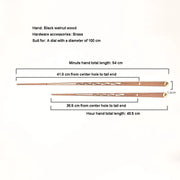 Accessories for Clock Moulds - Quartz DIY Clock Mechanism - Super Long by Resin Art NZ
