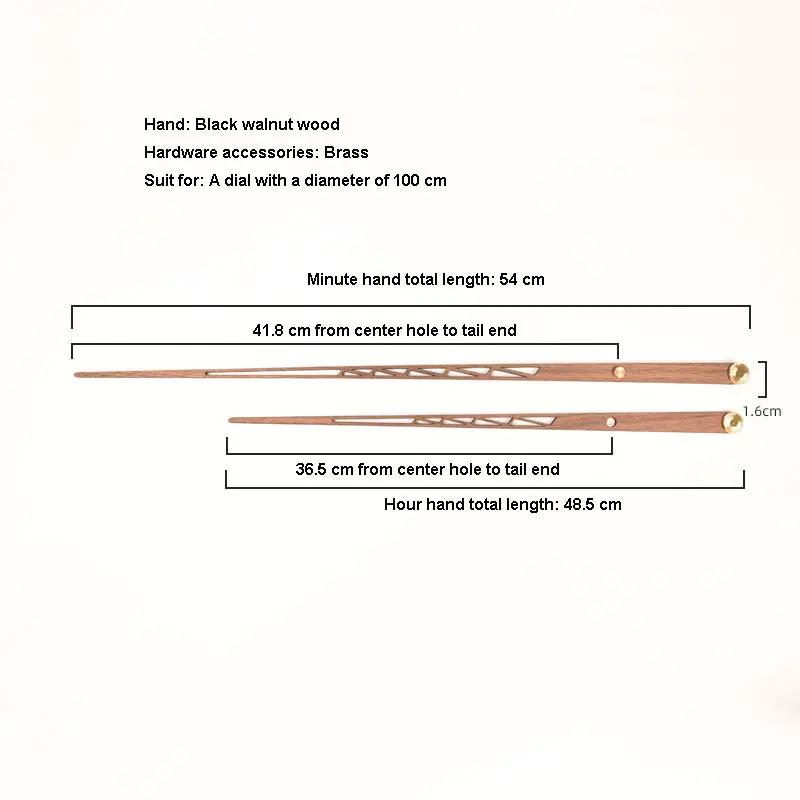 Accessories for Clock Moulds - Quartz DIY Clock Mechanism - Super Long by Resin Art NZ