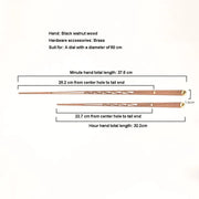 Accessories for Clock Moulds - Quartz DIY Clock Mechanism - Super Long by Resin Art NZ