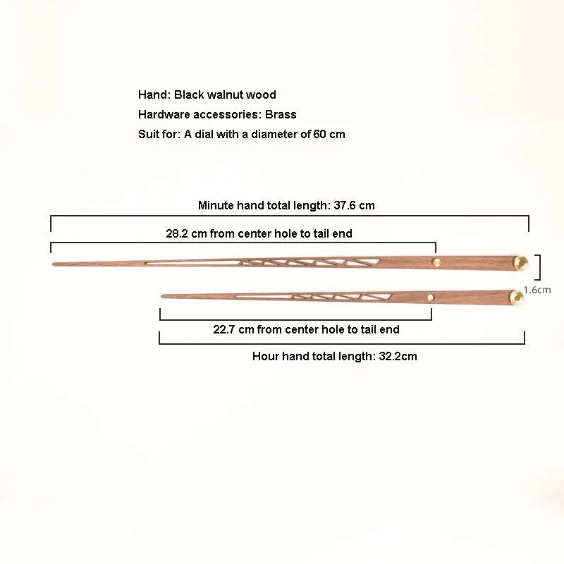Accessories for Clock Moulds - Quartz DIY Clock Mechanism - Super Long by Resin Art NZ