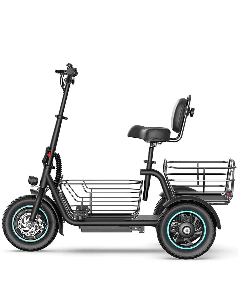 Kiwi eRide Kiwi eRide 3 Wheel Electric Scooter with Seat Gyroor C5 3 Wheel Electric Scooter with Seat Gyroor C5