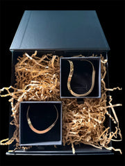 Kahuru Gold Blade Set by Tahana Jewellery