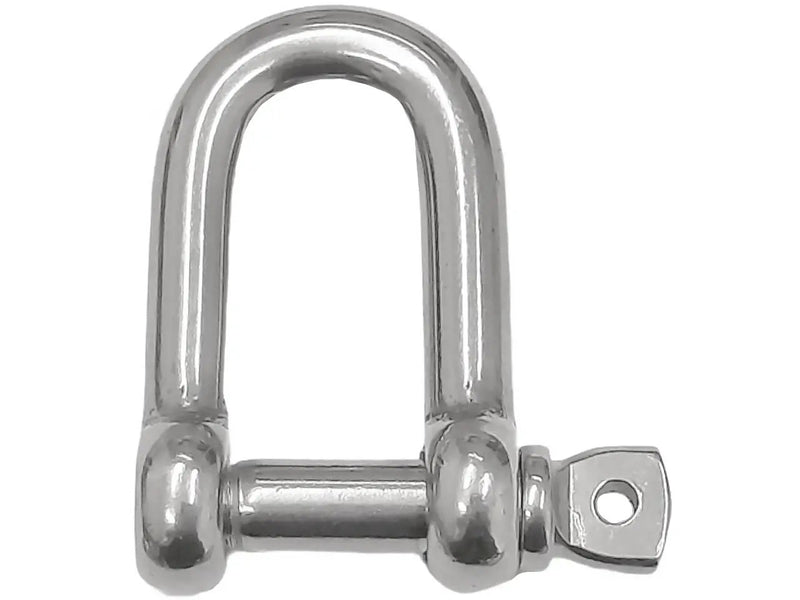 D-Shackle - Stainless Steel - 8mm / 34mm x 17mm