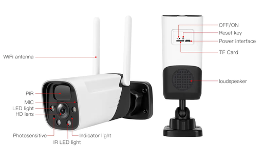 Vstarcam CB11 Outdoor WIFI Solar Security Camera by salelink.co.nz