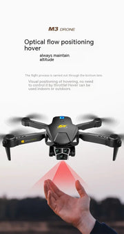 UAV Three Camera HD Drone - Optical Flow Positioning with Obstacle Avoidance | Orange & Black by Mead's Supply & Equipment Outfitters limited