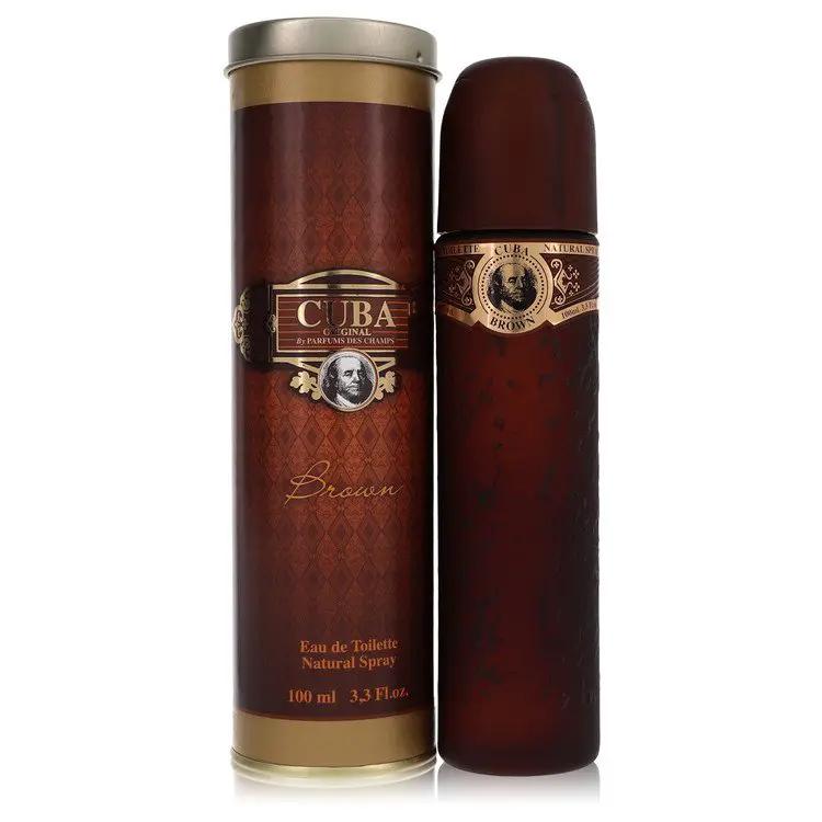 Cuba Brown Eau De Toilette Spray by Fragluxe 100 ml by Brands HD