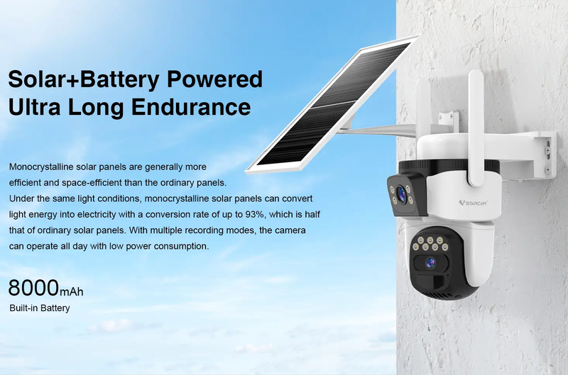 Solar Outdoor Security Camera