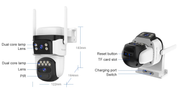 Solar Outdoor Security Camera by salelink.co.nz