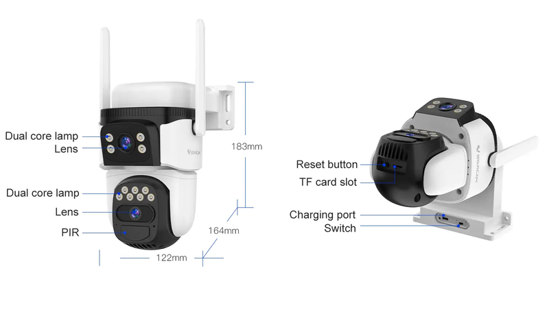 Solar Outdoor Security Camera by salelink.co.nz