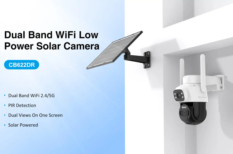 Outdoor Solar Wifi Security Camera by salelink.co.nz