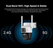 Outdoor Solar Wifi Security Camera by salelink.co.nz