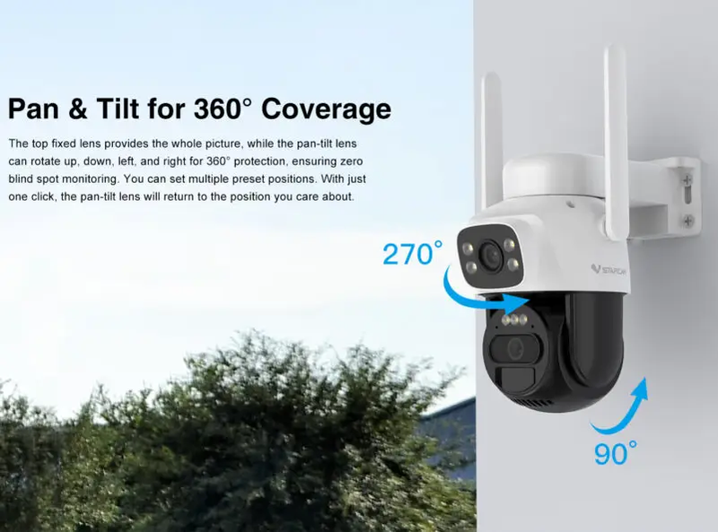 Outdoor Solar Wifi Security Camera by salelink.co.nz