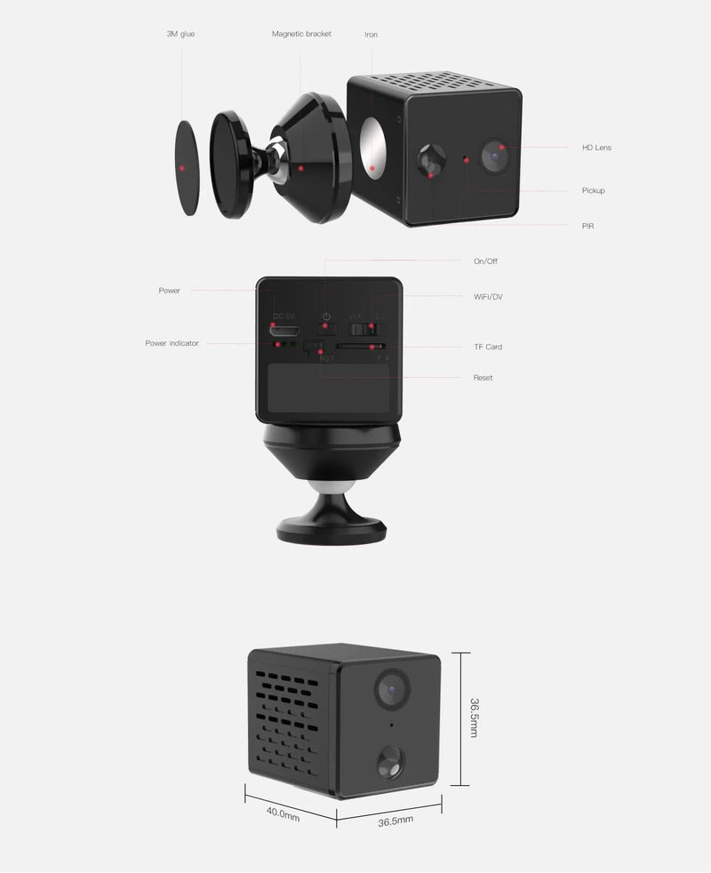 Vstarcam Mini Spy Camera by salelink.co.nz