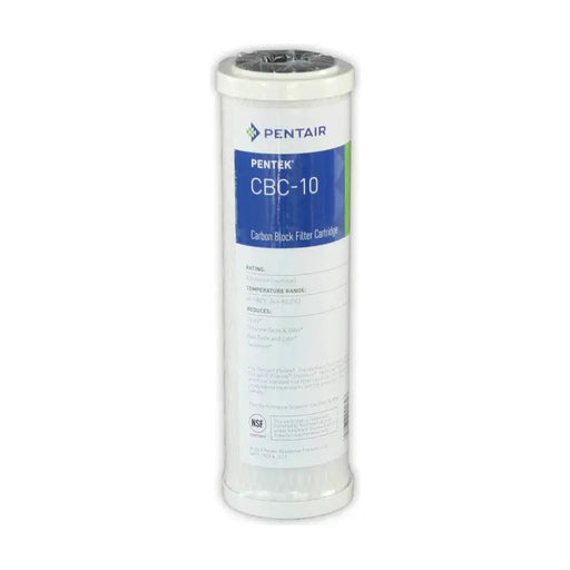 Pentek CBC-10 Carbon Block Filter - 0.5 Micron, Chlorine and Cyst Reduction, 10" NZ by Filtration Station NZ