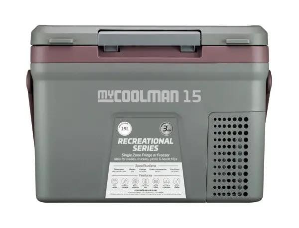 MyCoolman MyCoolman Portable FridgeFreezer 15 Litre MyCoolman Portable FridgeFreezer 15 Litre