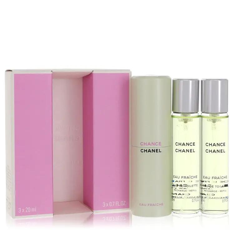 Chance Mini Eau Fraiche Spray + 2 Refills by Chanel 3 x 21 ml by Brands HD