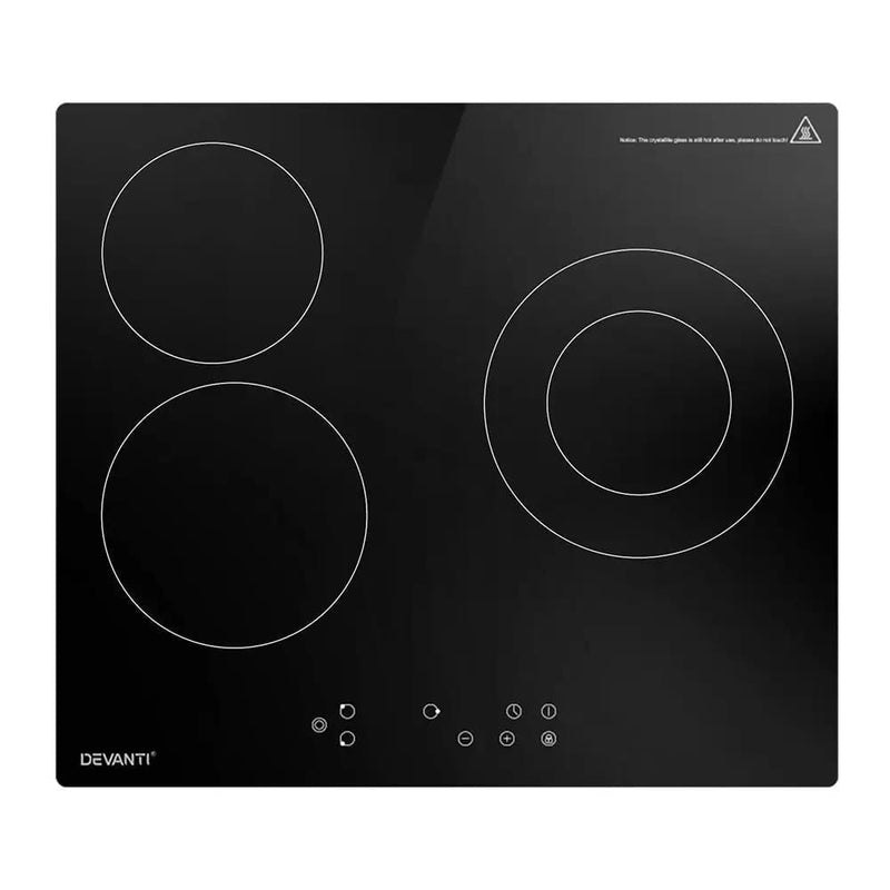 SportZone.co.nz Appliances > Kitchen Appliances > Cooktops & Stoves Devanti Electric Ceramic Cooktop 60cm Kitchen Cooker 4 Burner Hob Touch Control 5200W Devanti Electric Ceramic Cooktop 60cm Kitchen Cooker 4 Burner Hob Touch Control 5200W