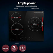 SportZone.co.nz Appliances > Kitchen Appliances > Cooktops & Stoves Devanti Electric Ceramic Cooktop 60cm Kitchen Cooker 4 Burner Hob Touch Control 5200W Devanti Electric Ceramic Cooktop 60cm Kitchen Cooker 4 Burner Hob Touch Control 5200W