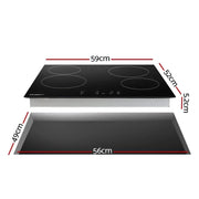 SportZone.co.nz Appliances > Kitchen Appliances > Cooktops & Stoves Devanti Electric Ceramic Cooktop 60cm Touch Control Devanti Electric Ceramic Cooktop 60cm Touch Control