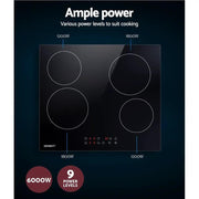 SportZone.co.nz Appliances > Kitchen Appliances > Cooktops & Stoves Devanti Electric Ceramic Cooktop 60cm Touch Control Devanti Electric Ceramic Cooktop 60cm Touch Control