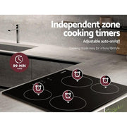 SportZone.co.nz Appliances > Kitchen Appliances > Cooktops & Stoves Devanti Electric Ceramic Cooktop 60cm Touch Control Devanti Electric Ceramic Cooktop 60cm Touch Control