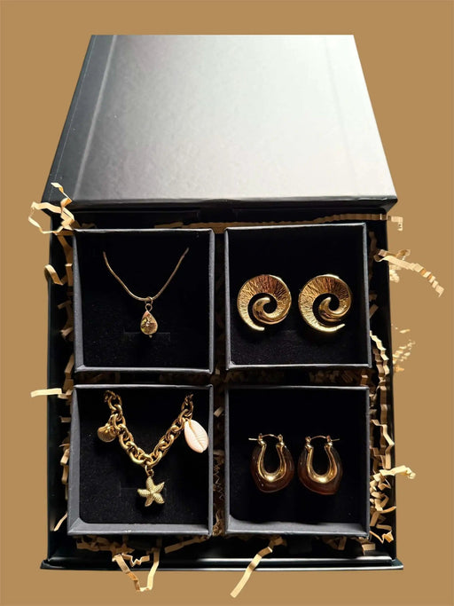 Ngā Ripo o te Moana Gold Bundle - Limited Edition by Tahana Jewellery