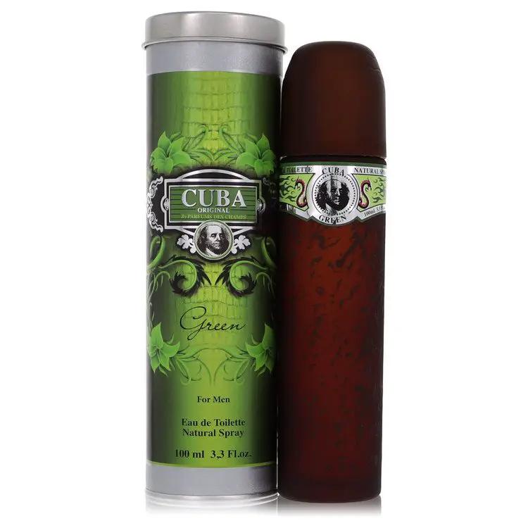 Cuba Green Eau De Toilette Spray by Fragluxe 100 ml by Brands HD