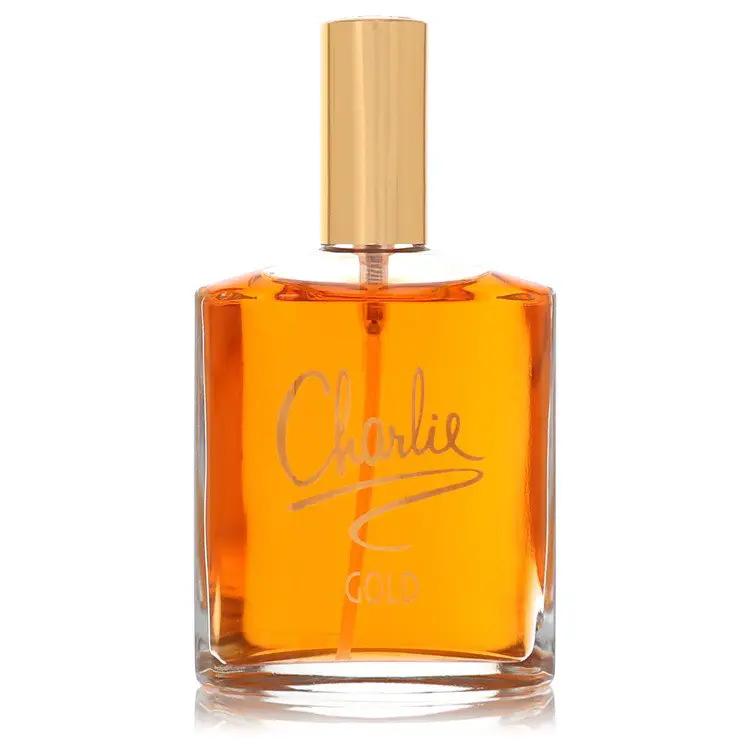 Charlie Gold Eau De Toilette Spray (unboxed) by Revlon 100 ml by Brands HD