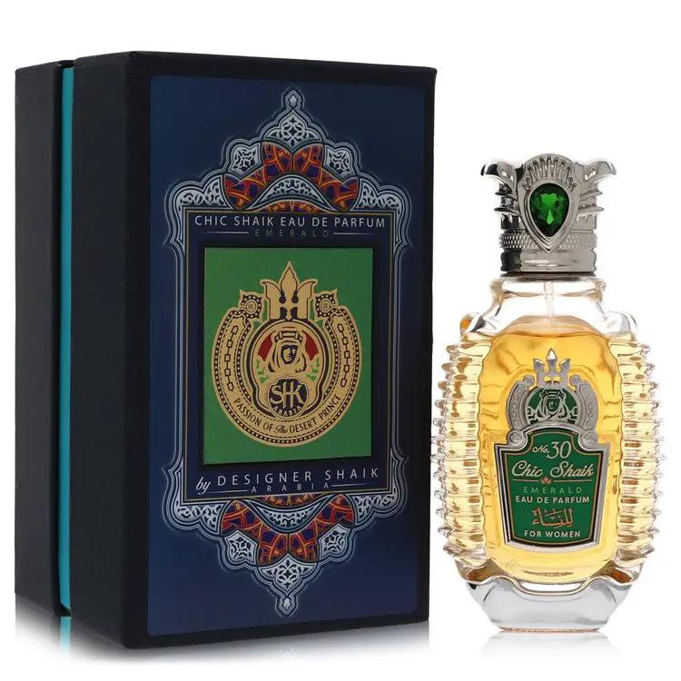 Chic Shaik Emerald No. 30 Eau De Parfum Spray by Shaik 80 ml by Brands HD