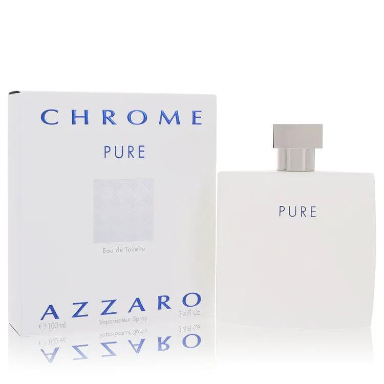 Chrome Pure Eau De Toilette Spray by Azzaro 100 ml by Brands HD