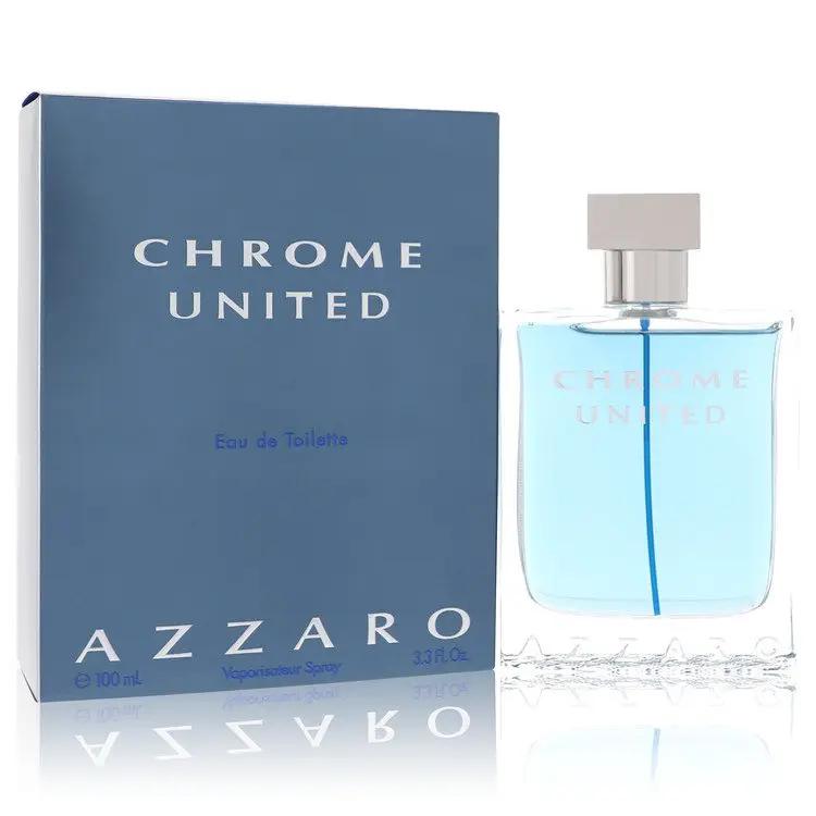 Chrome United Eau De Toilette Spray by Azzaro 100 ml by Brands HD