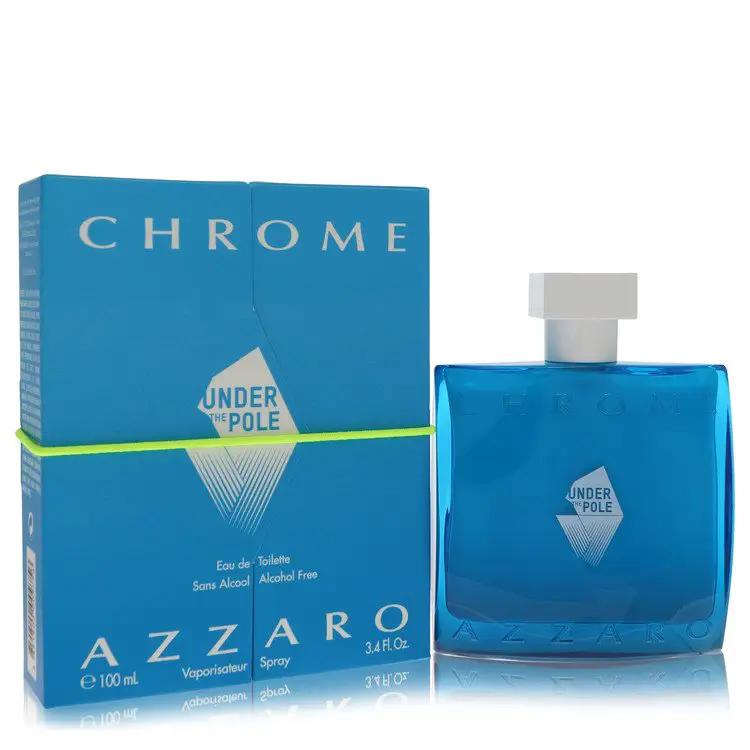 Brands HD Eau De Toilette Spray (Alcohol Free) Chrome Under The Pole Eau De Toilette Spray (Alcohol Free) by Azzaro 100 ml Chrome Under The Pole Eau De Toilette Spray (Alcohol Free) by Azzaro 100 ml