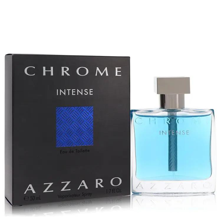 Chrome Intense Eau De Toilette Spray by Azzaro 50 ml by Brands HD