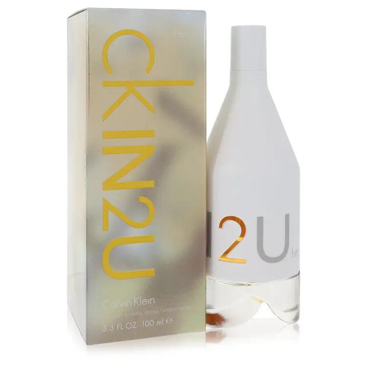 Ck In 2u Eau De Toilette Spray by Calvin Klein 100 ml by Brands HD
