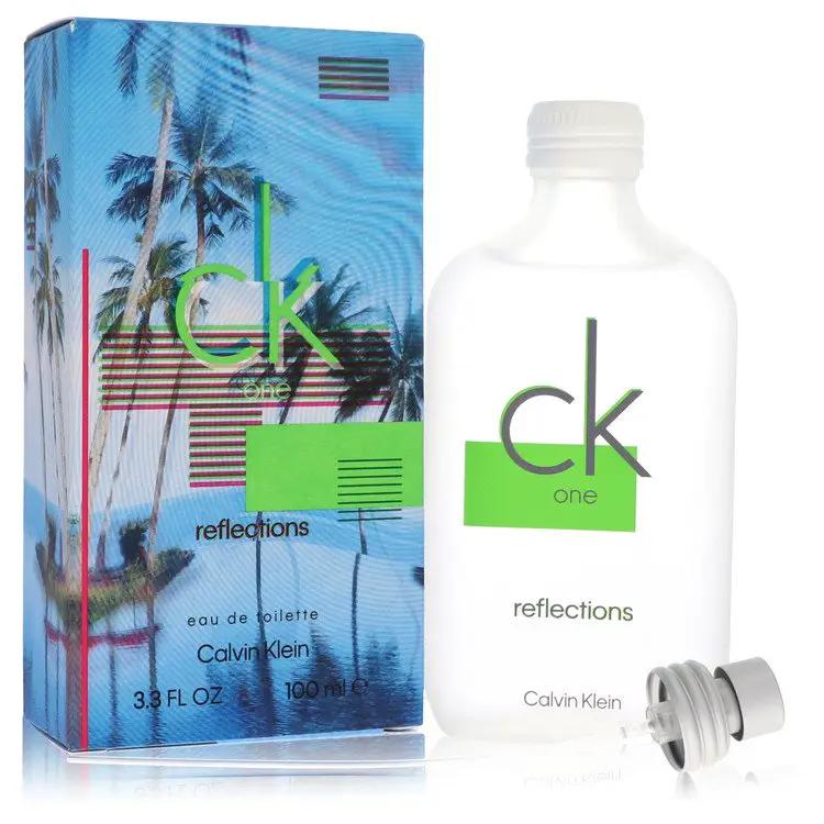 Ck One Reflections Eau De Toilette Spray (Unisex) by Calvin Klein 100 ml by Brands HD
