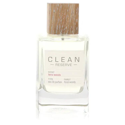 Brands HD Eau De Parfum Spray (Unboxed) Clean Terra Woods Reserve Blend Eau De Parfum Spray (Unboxed) by Clean 100 ml Clean Terra Woods Reserve Blend Eau De Parfum Spray (Unboxed) by Clean 100 ml