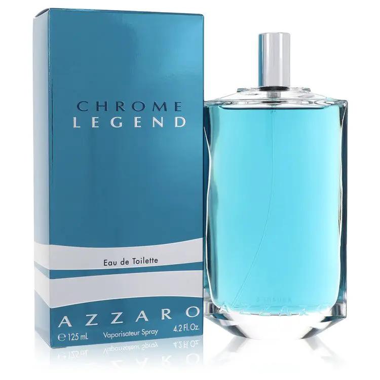 Chrome Legend Eau De Toilette Spray by Azzaro 125 ml by Brands HD