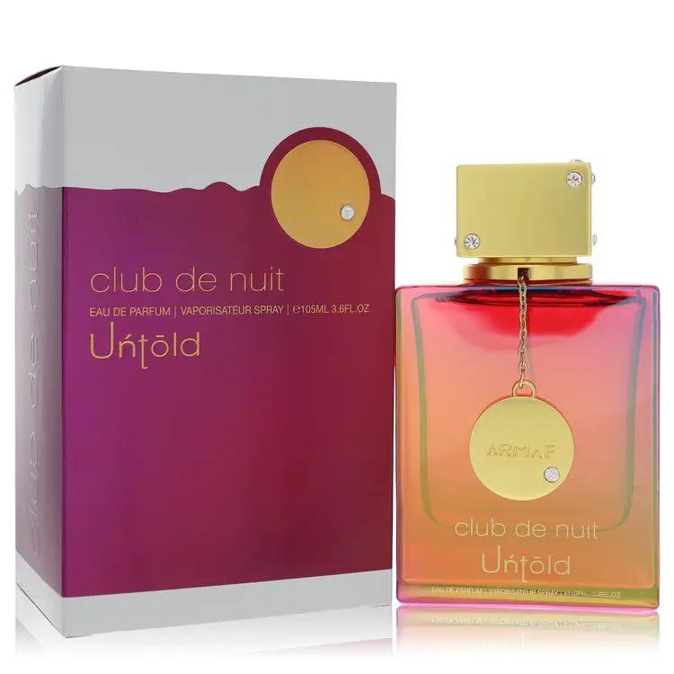 Club De Nuit Untold Eau De Parfum Spray (Unisex) by Armaf 106 ml by Brands HD