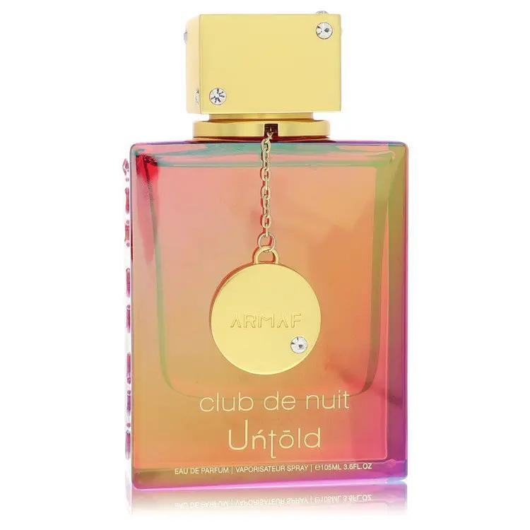 Club De Nuit Untold Eau De Parfum Spray (Unisex Unboxed) by Armaf 106 ml by Brands HD