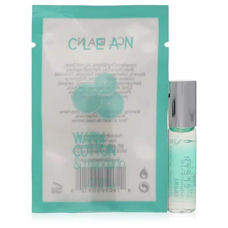 Clean Warm Cotton & Mandarine Mini Eau Fraiche by Clean 5 ml by Brands HD