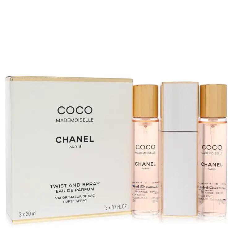 Coco Mademoiselle Mini EDP Spray by Chanel 3 x 21 ml by Brands HD